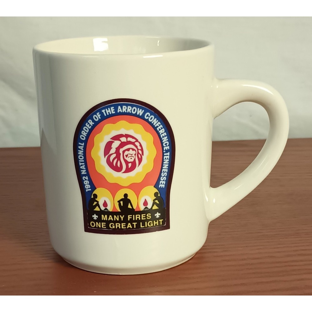 1992 BSA National Order of the Arrow Conference coffee mug